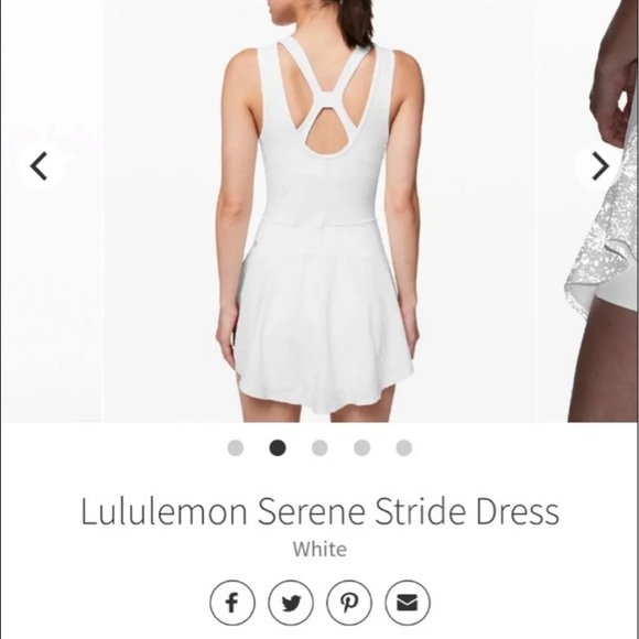 Lululemon Serene Stride Dress NWT - 8 - Picture 2 of 8